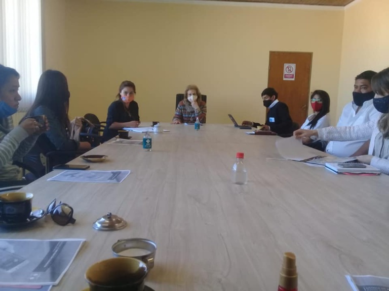 Reunión del departamento de la Mujer con la Fundación Damas de Hierro